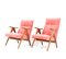 Mid-Century Modern Teak Lounge Chairs, 1960s, Set of 2 3