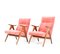 Mid-Century Modern Teak Sessel, 1960er, 2er Set 3