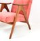 Mid-Century Modern Teak Sessel, 1960er, 2er Set 8