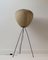 Large Mid-Century Tripod Floor Lamp, Image 1