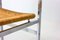 Mid-Century Belgian Dining Chairs in Wicker and Aluminium, 1950s, Set of 6 13