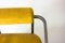 Yellow Dining Chairs by Belgochrom, 1980s, Set of 6 8