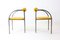 Yellow Dining Chairs by Belgochrom, 1980s, Set of 6, Image 2