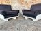Lounge Chair in Black, 1960s, Set of 2 3
