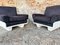 Lounge Chair in Black, 1960s, Set of 2, Image 3