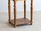 Pot Cupboard in Oak with Marble Top, Image 8