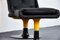 High-Gloss Varnishing Fiberglass and Leather Lounge Chair and Ottoman by Peter Ghyczy, 1970s , Set of 2, Image 12