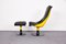 High-Gloss Varnishing Fiberglass and Leather Lounge Chair and Ottoman by Peter Ghyczy, 1970s , Set of 2 14