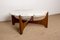 Rosewood and Marble Coffee Table by Hugues Poignant, 1960s 8