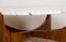 Tavolino da caffè in palissandro e marmo di Hugues Poignant, anni '60, Immagine 13
