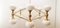 16 Light Brass Sputnik Chandelier with Oval Globes 9