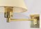 Mid-Century Sconces in Brass with Swivel Arm by George W. Hansen for Metalarte, Set of 2, Image 9