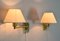 Mid-Century Sconces in Brass with Swivel Arm by George W. Hansen for Metalarte, Set of 2, Image 4