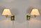 Mid-Century Sconces in Brass with Swivel Arm by George W. Hansen for Metalarte, Set of 2, Image 7