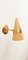 Adjustable Cream & Gold Cone Wall Lamp, Image 4
