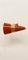 Red & Gold Adjustable Cone Sconce 7