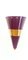 Purple & Gold Adjustable Sconce 7