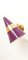 Purple & Gold Adjustable Sconce, Image 5