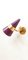 Purple & Gold Adjustable Sconce, Image 1