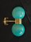 Mid-Century Murano Glass and Brass Wall Light, 1950 9