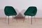 Small Chrome and Fabric Armchairs, 1960s, Set of 2 3