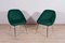 Petits Fauteuils en Chrome et Tissu, 1960s, Set de 2 5