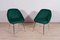 Small Chrome and Fabric Armchairs, 1960s, Set of 2, Image 5