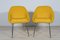 Small Chrome and Fabric Armchairs, 1960s, Set of 2, Image 1