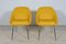 Small Chrome and Fabric Armchairs, 1960s, Set of 2, Image 2