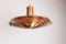 Large Danish Langelinia Suspension Light in Copper by Poul Henningsen for Louis Poulsen, 1960s 1