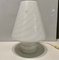 Murano Glass Swirl Table Lamp from Venini, Image 1