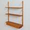 Mid-Century Danish Entry Wall Unit with Small Console and 2 Shelves, Image 5