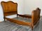 Antique French Double Bed in Carved Wood, Image 4