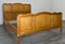 French Louis XV Style Oak Double Bed, Image 1