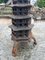Vintage Japanese Cast Iron Five Storied Pagoda Lantern, Image 6