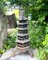 Vintage Japanese Cast Iron Five Storied Pagoda Lantern, Image 3