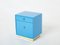 Blue Lacquer Brass Nightstands by Guy Lefevre for Maison Jansen, 1970s, Set of 2, Image 2