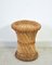 Vintage Stool in Bamboo and Rattan 2