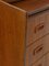 Mid-Century Scandinavian Teak 3-Drawer Secretaire, Image 12