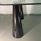 Schwarzer Marmor Geometrischer Organisch Geformter Couchtisch im Stil von Massimo Vignelli 5