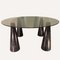 Black Marble Geometric Organic Shaped Coffee Table in Style of Massimo Vignelli 17