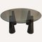 Tavolino da caffè geometrico in marmo nero di Massimo Vignelli, Immagine 12