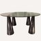 Black Marble Geometric Organic Shaped Coffee Table in Style of Massimo Vignelli 2