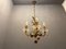 Italian Gold Gilded Murano Glass Fruit Chandelier 5