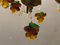 Italian Gold Gilded Murano Glass Fruit Chandelier 9