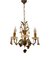 Italian Gold Gilded Murano Glass Fruit Chandelier 1