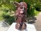 Chinese Patinated Wooden Buddha Sculpture 2