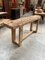 Brutalist Console Table in Elm, Image 6