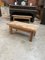 Small Vintage Wooden Coffee Table 3