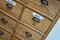 Antique Pine Apothecary Cabinet With Enamel Shields, 1900s 4